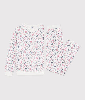 PARIS PRINT COTTON PYJAMAS