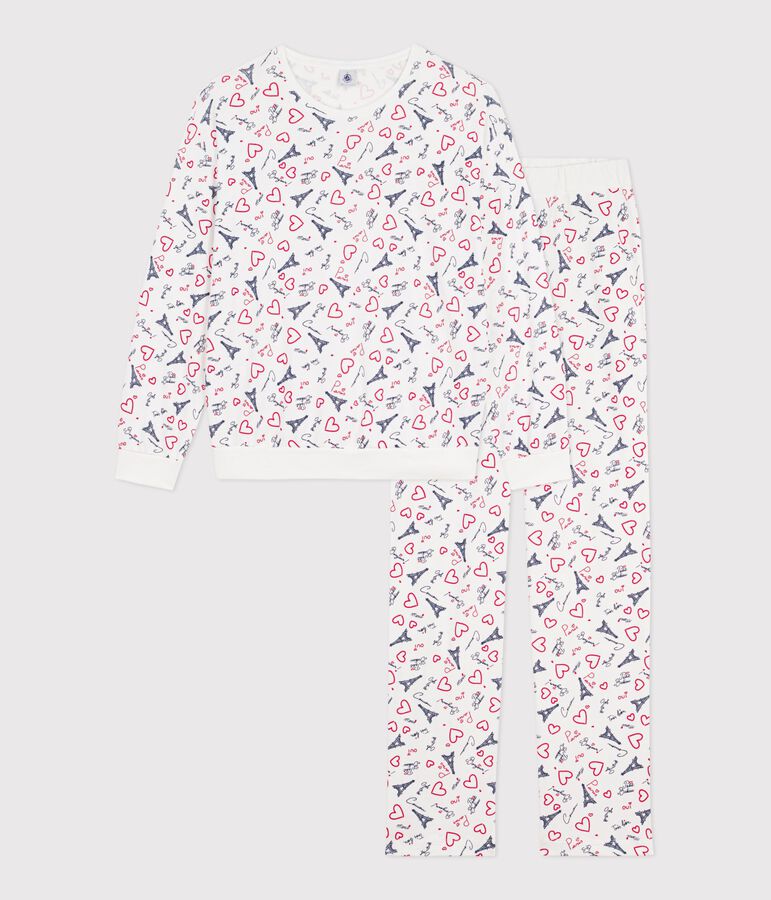 PARIS PRINT COTTON PYJAMAS