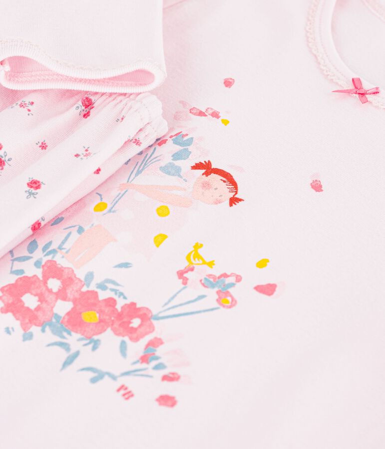 FLORAL COTTON PYJAMAS