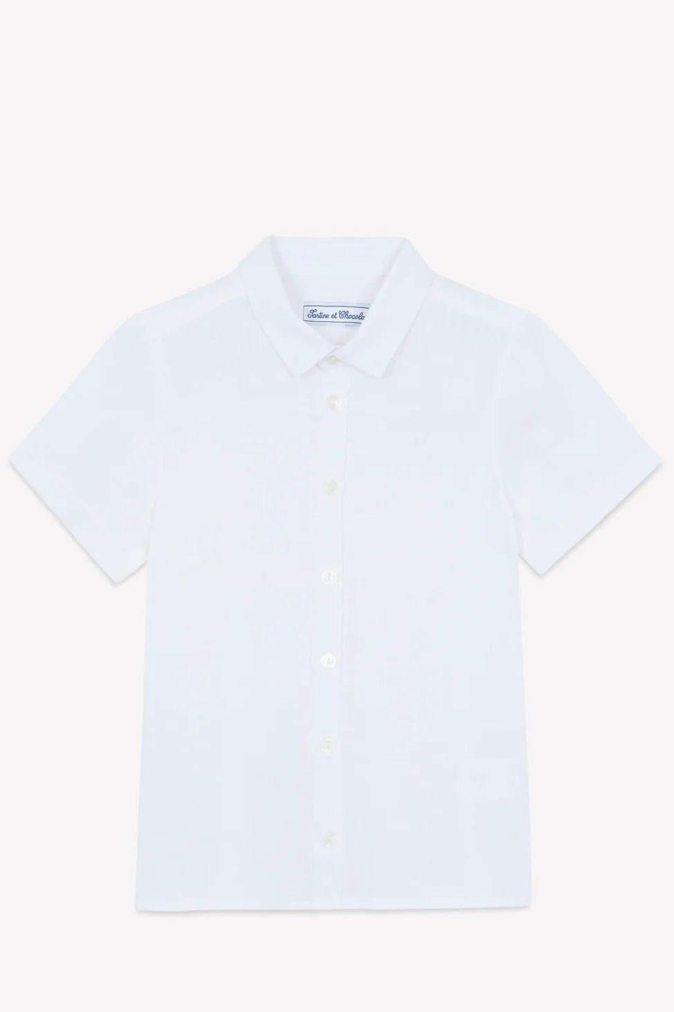 Tartine et Chocolat White Linen short sleeves