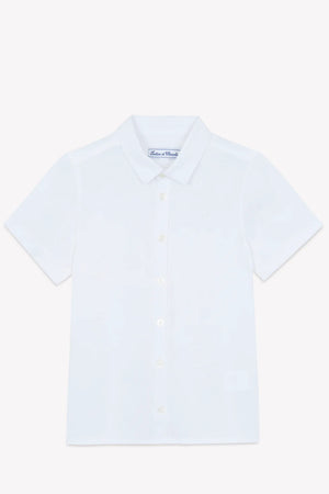 Tartine et Chocolat White Linen short sleeves