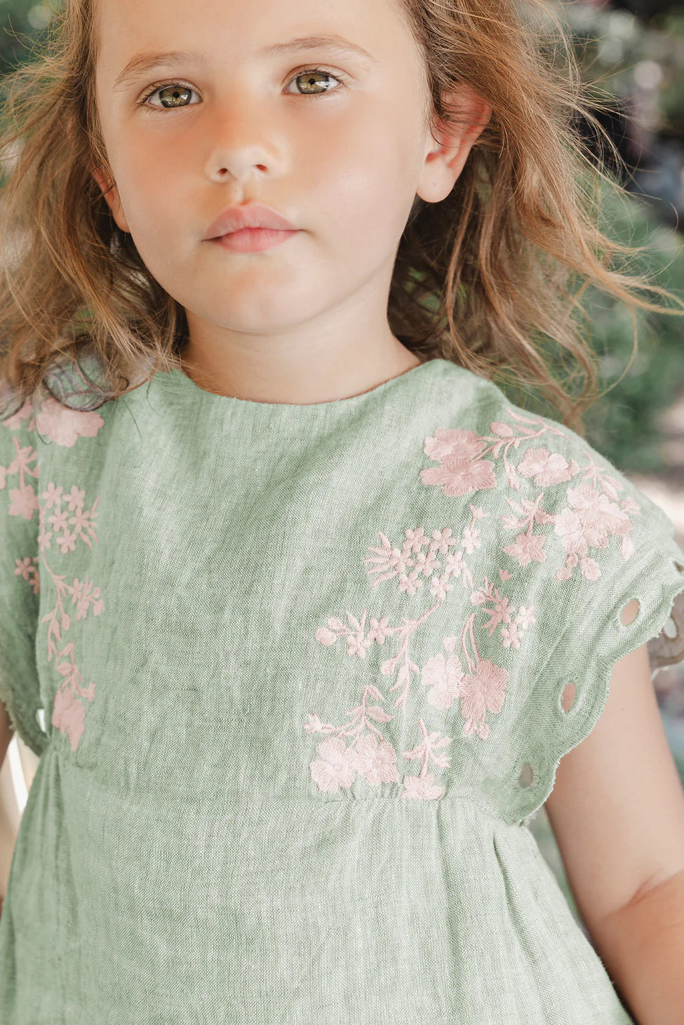 Tartine et Chocolat LINEN DRESS