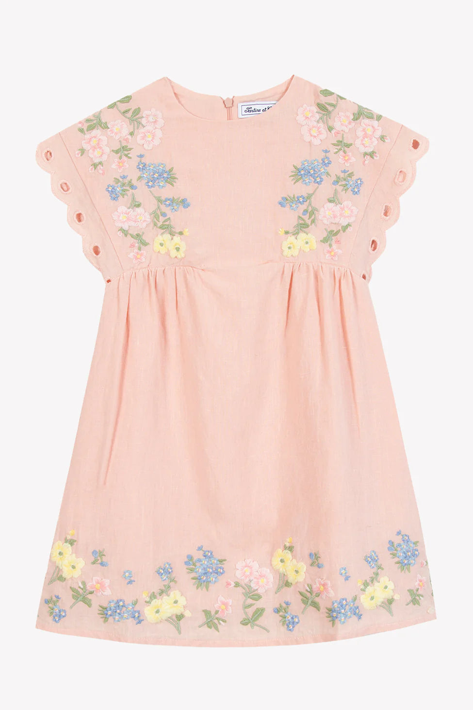 Tartine et Chocolat LINEN DRESS