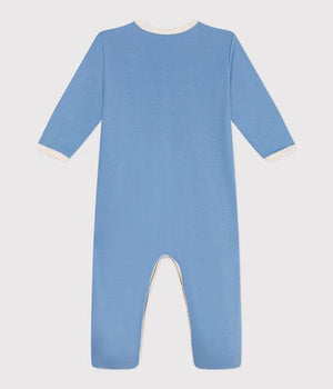 BLUE COTTON PYJAMAS