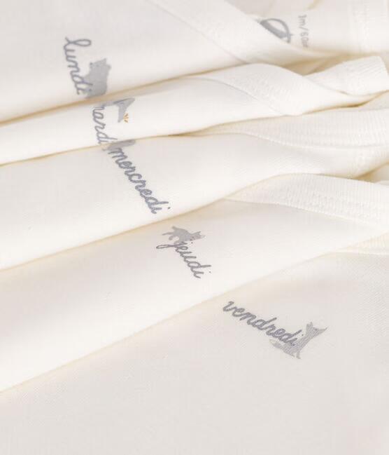 5 pack long sleeve crossover bodysuit