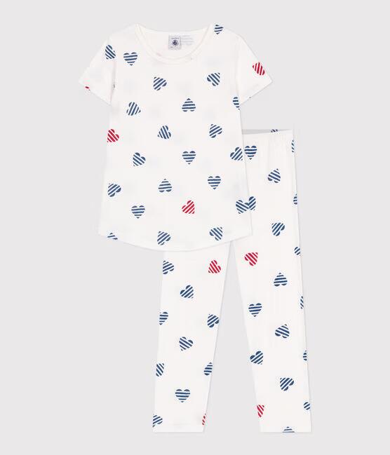 HEART SHORT SLEEVE AND LONG PANTS PYJAMAS