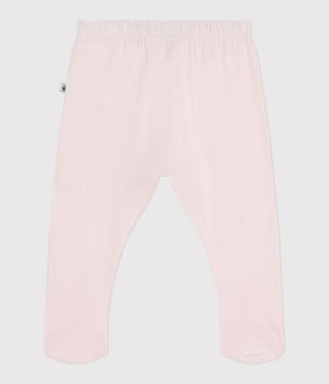 PINK COTTON BABY PANTS