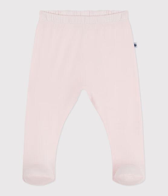 PINK COTTON BABY PANTS
