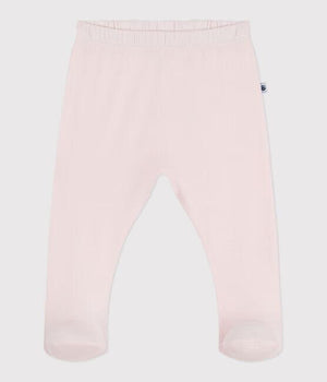 PINK COTTON BABY PANTS