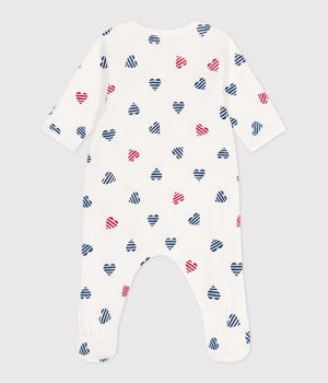 HEARTS SIDE SNAP PYJAMAS