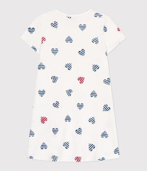 SHORTS SLEEVE HEART NIGHTGOWN