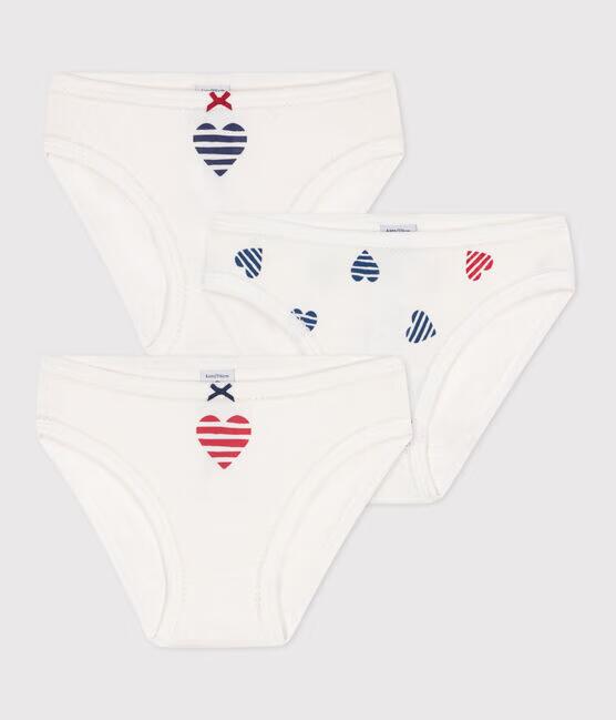 3 pack hearts underwear