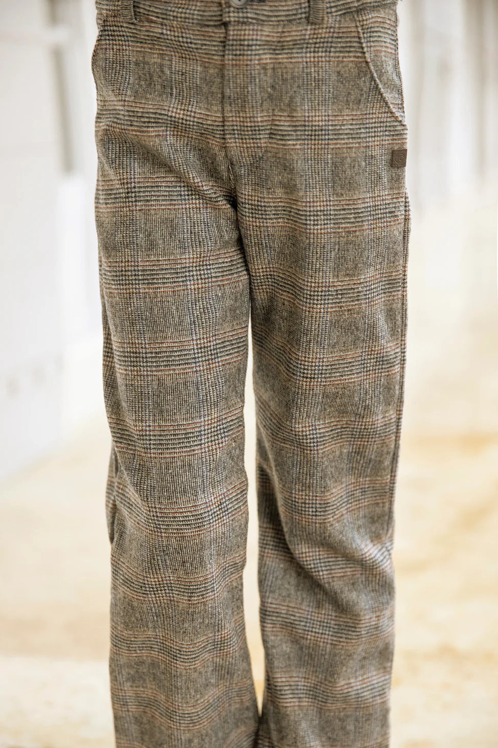 Tartine et Chocolat checked pants