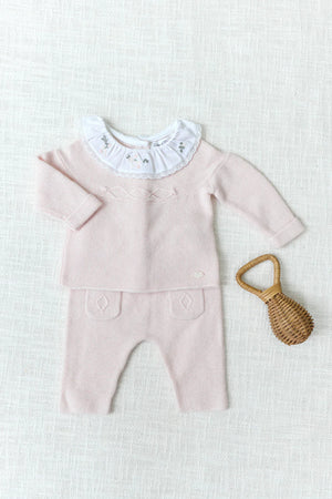 Tartine et Chocolat PINK knit 2 piece