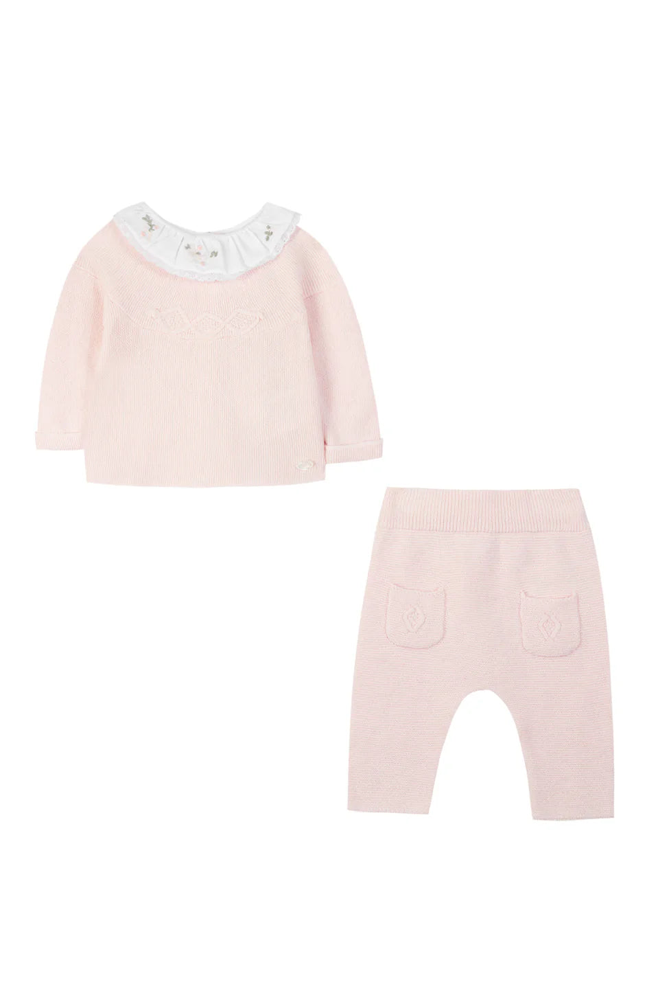 Tartine et Chocolat PINK knit 2 piece