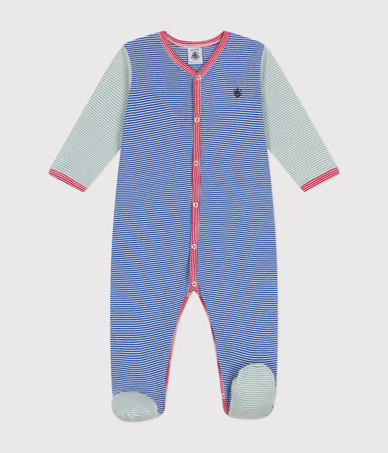 STRIPED COTTON PAJAMAS