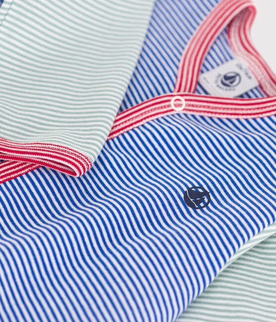 STRIPED COTTON PAJAMAS