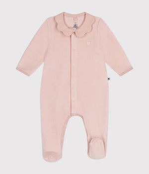 PINK VELOUR PAJAMAS