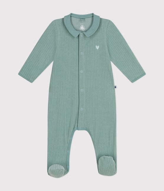 GREEN VELOUR PAJAMAS