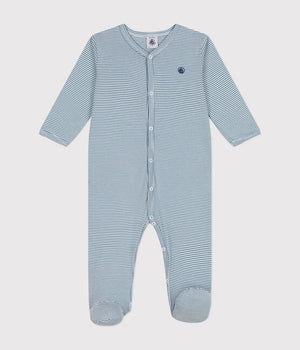 ROVER BLUE STRIPED COTTON PAJAMAS