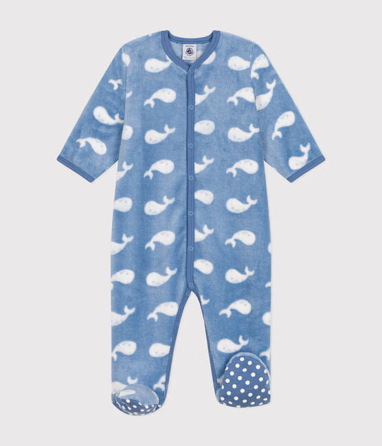 FISH FLEECE PAJAMAS
