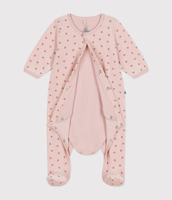 MINI HEART VELOUR BODYJAMA