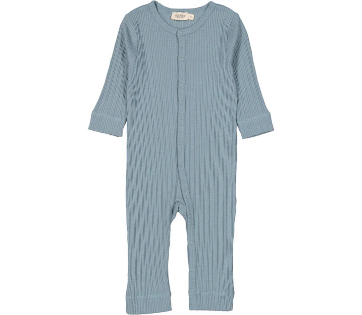 Ruka, Romper - Blue Dove