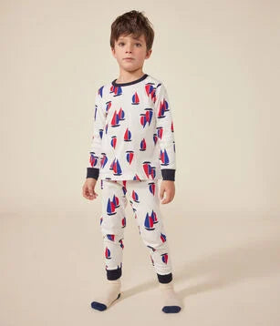 CHILDRENS COTTON BOAT PYJAMAS