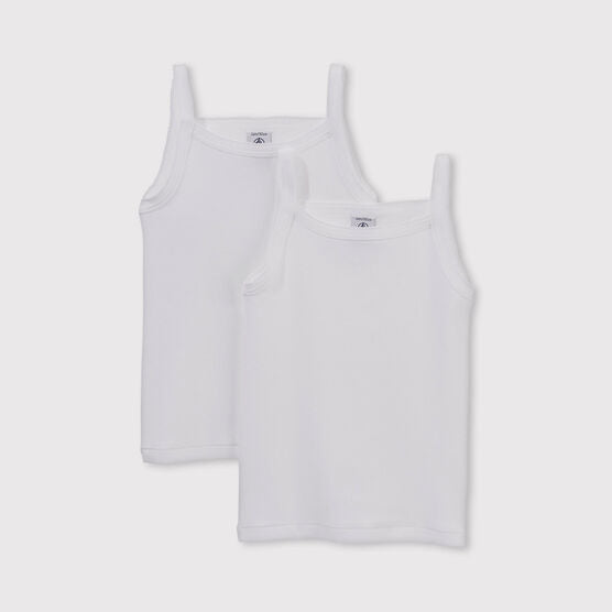 Set Of 2 Sleeveless Undershirt