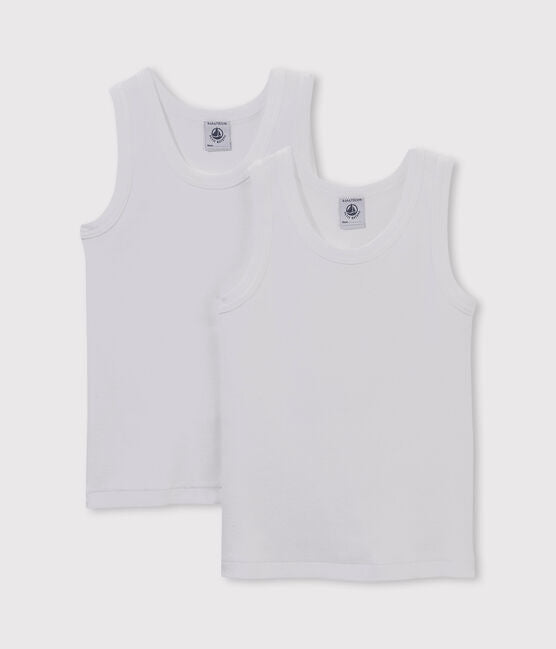 Set Of 2 Sleeveless Undershirt