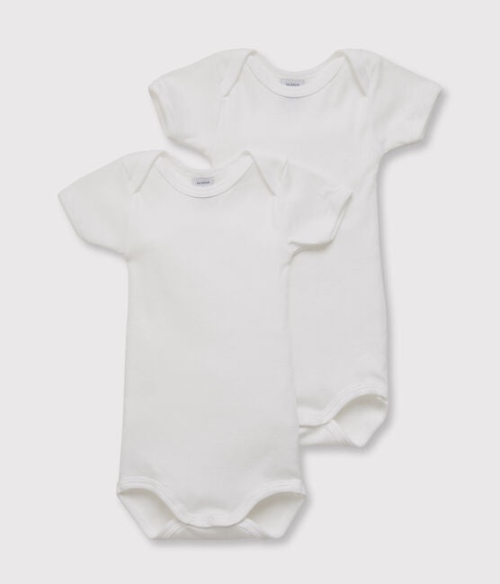 Set of 2 Short Sleeves Bodysuits