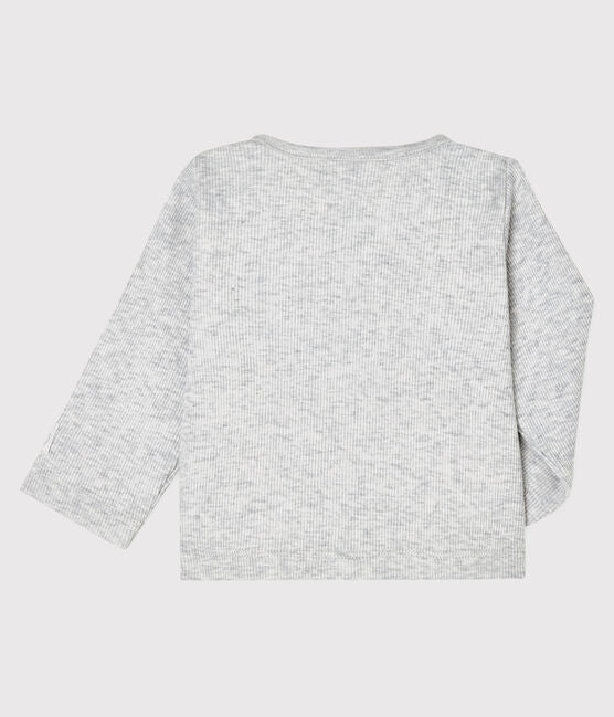 Ribbed Gray Cardigan