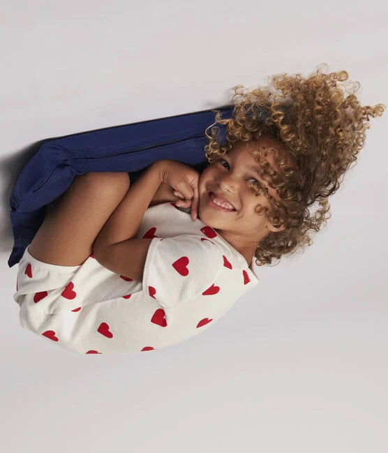 SHORT SLEEVE RED HEART PYJAMA