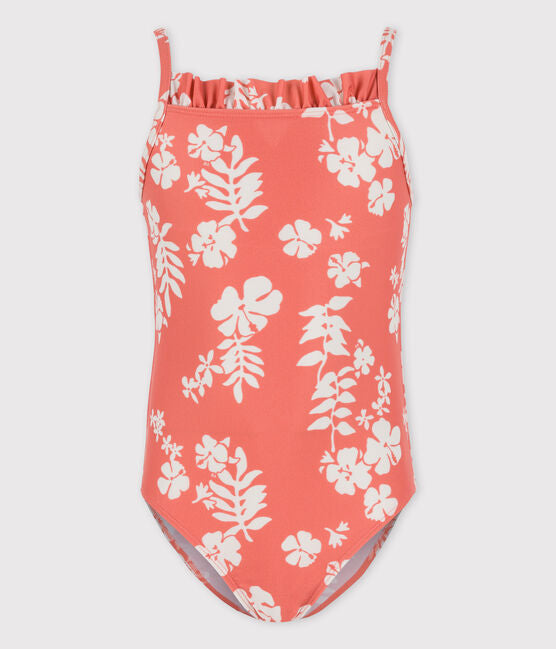Short Sleeves Cotton Bodysuits - Pack of 5 - 3m to 24m - Pink flowers par  Petit Batea