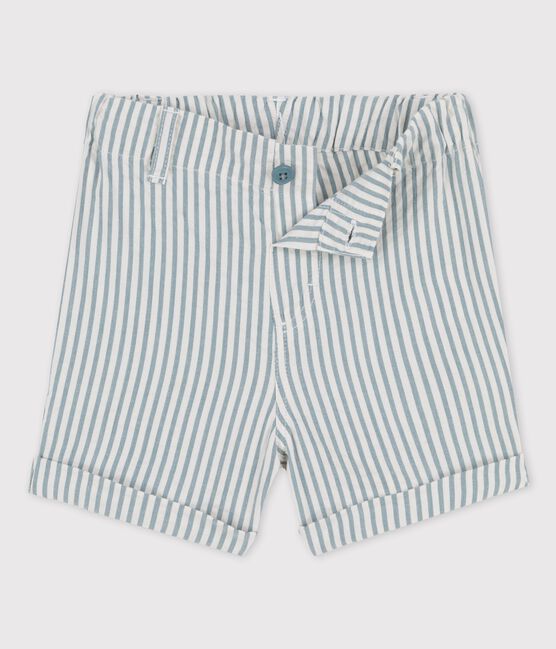 STRIPED SEERSUCKER SHORTS