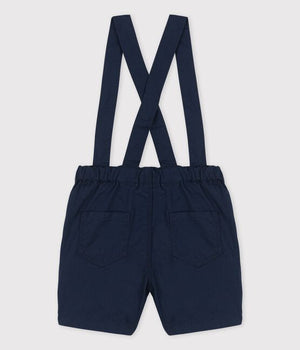 NAVY SHORTS WITH BRACES