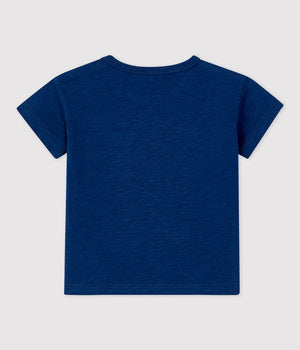 Blue short sleeves tee shirt