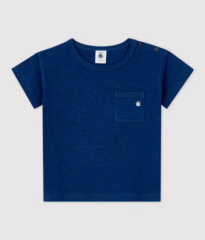Blue short sleeves tee shirt