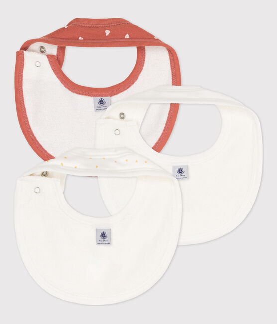 3 pack heart bibs