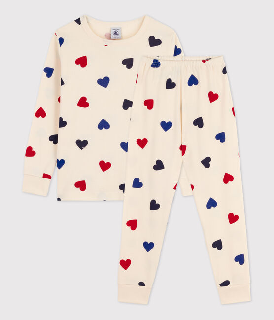 Multicolor heart cotton pyjamas