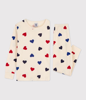Multicolor heart cotton pyjamas