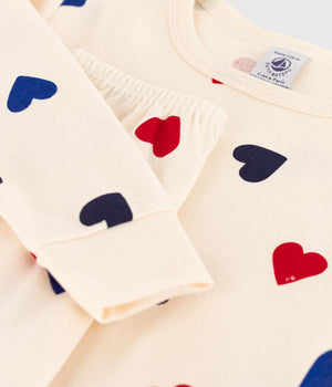 Multicolor heart cotton pyjamas