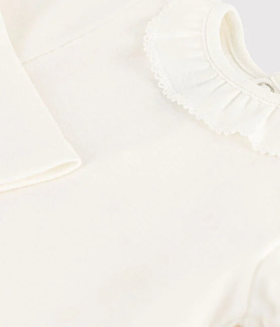 LONG SLEEVE BODYSUIT WITH COLLAR