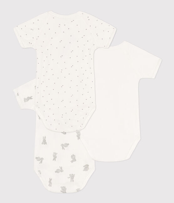 3 PACK RABBIT SHORT SLEEVE BODY