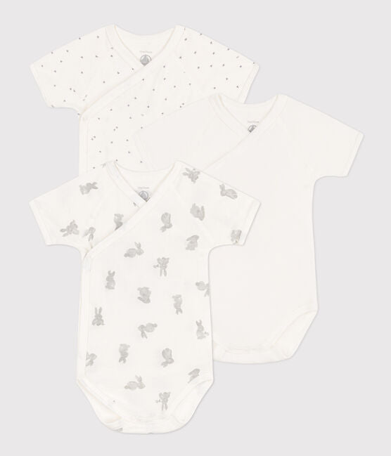3 PACK RABBIT SHORT SLEEVE BODY