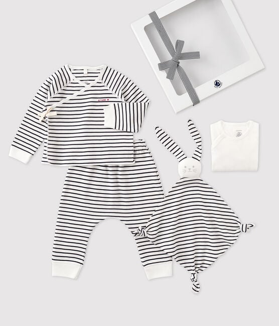 NEWBORN BABY CLASSIC STRIPE GIFT SET