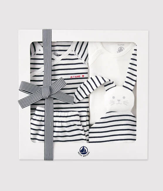 NEWBORN BABY CLASSIC STRIPE GIFT SET