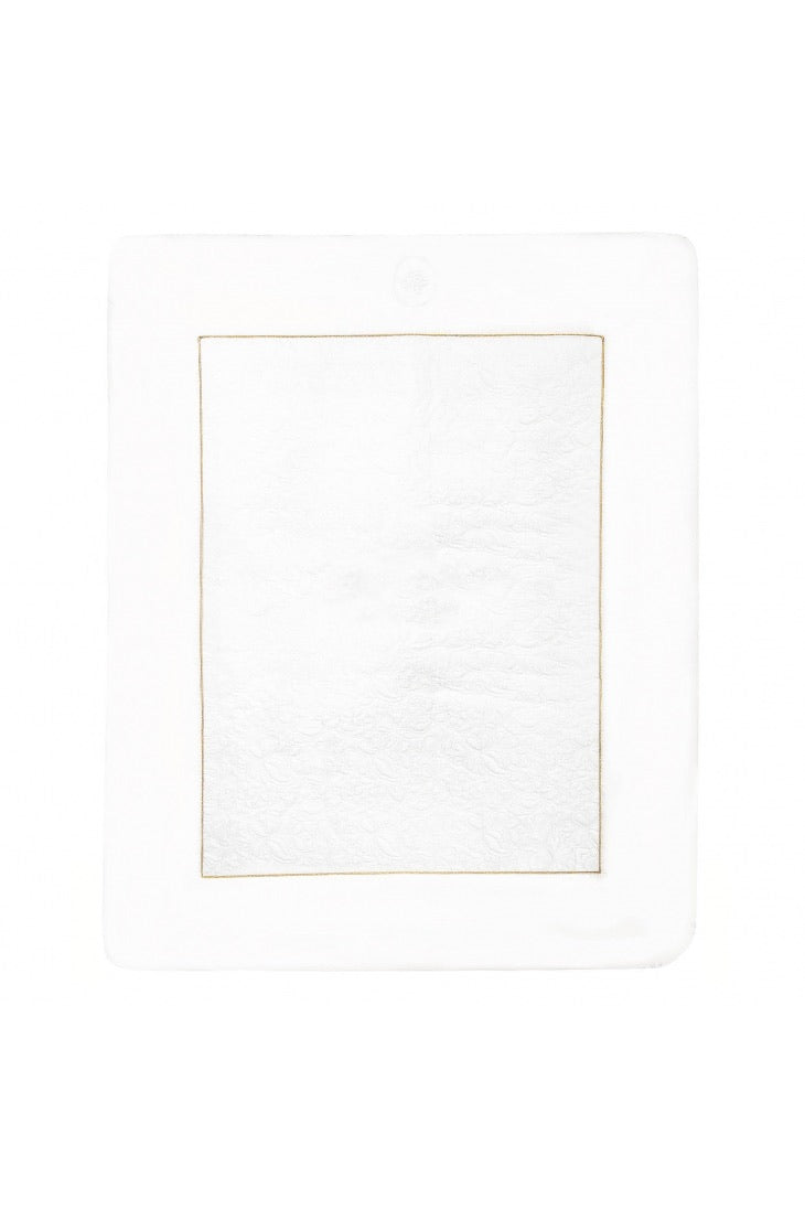 Tartine et chocolat embroidered blanket - mother of pearl